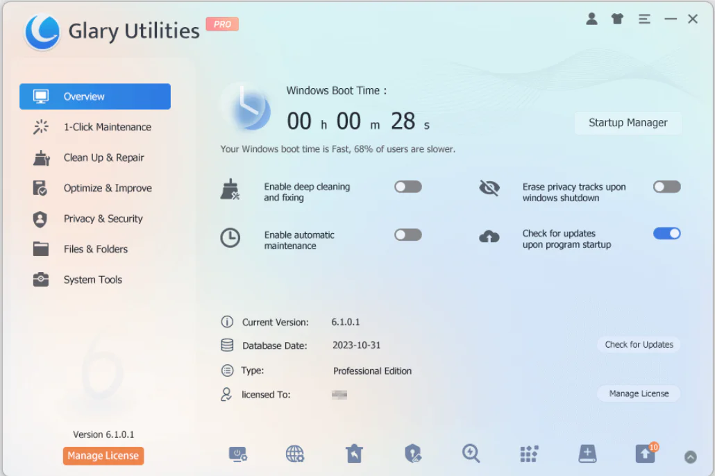 glary utilities pro