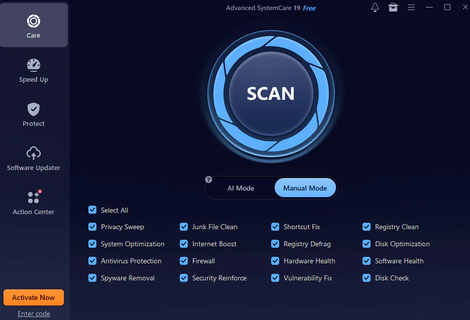 Advanced SystemCare 19 Free