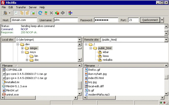 FileZilla Portable for PC