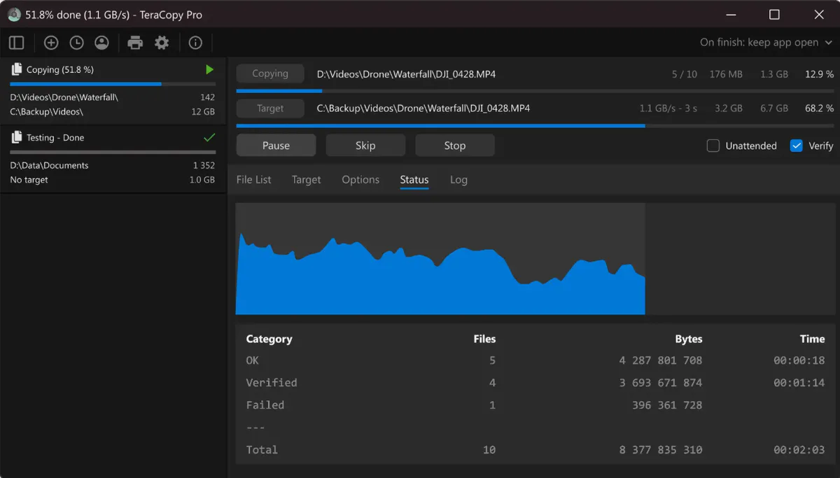 Teracopy Portable for Windows