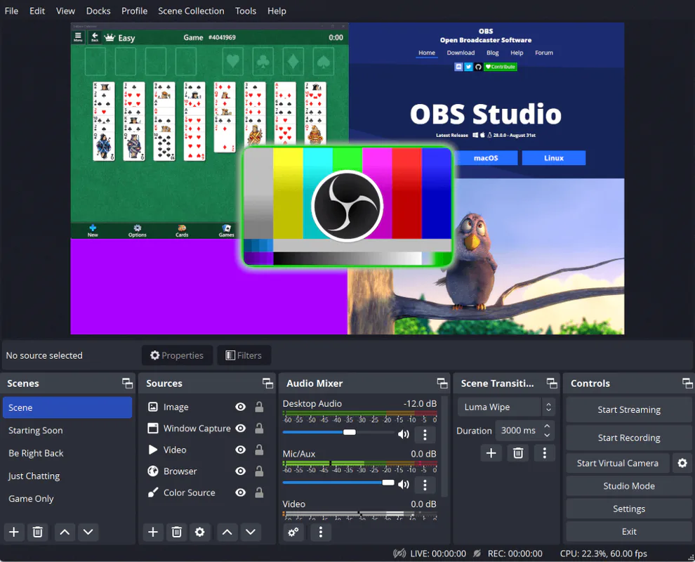 obs studio download for windows