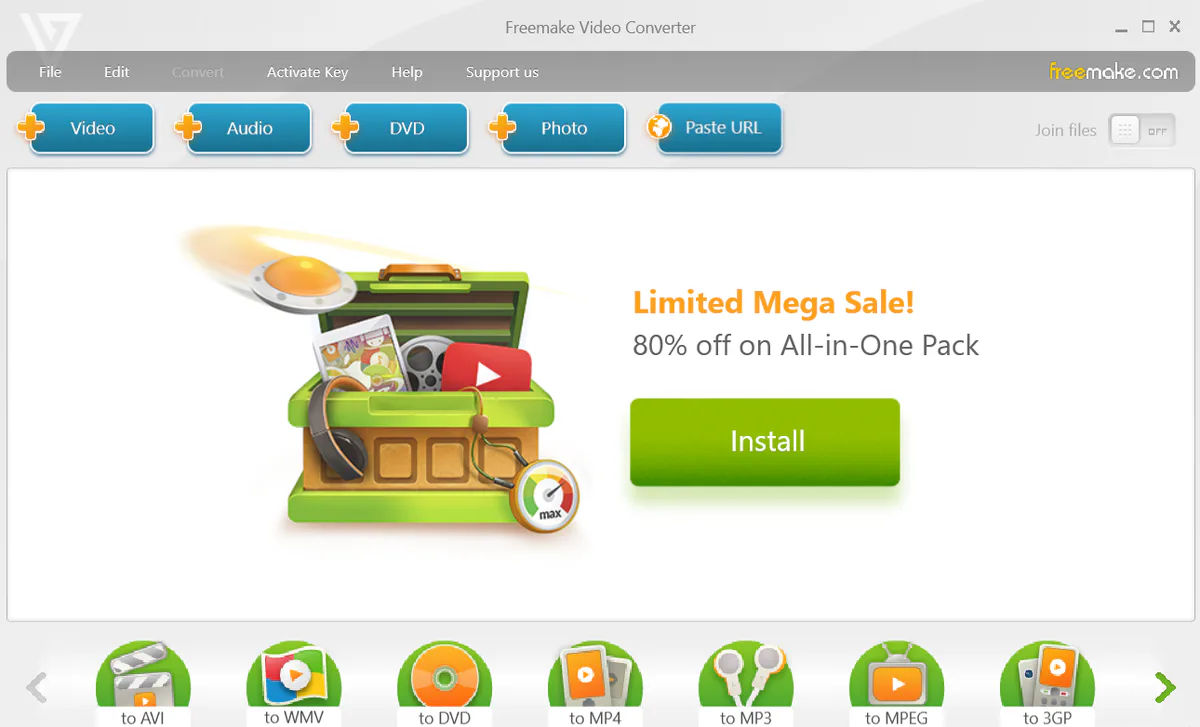 Freemake Video Converter Free