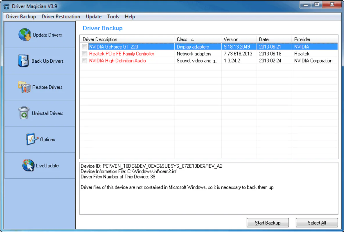 driver magician for windows