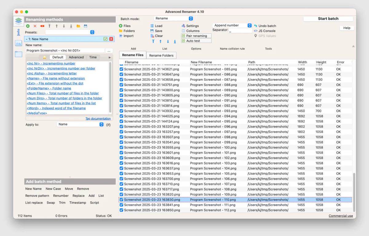 Advanced Renamer Download
