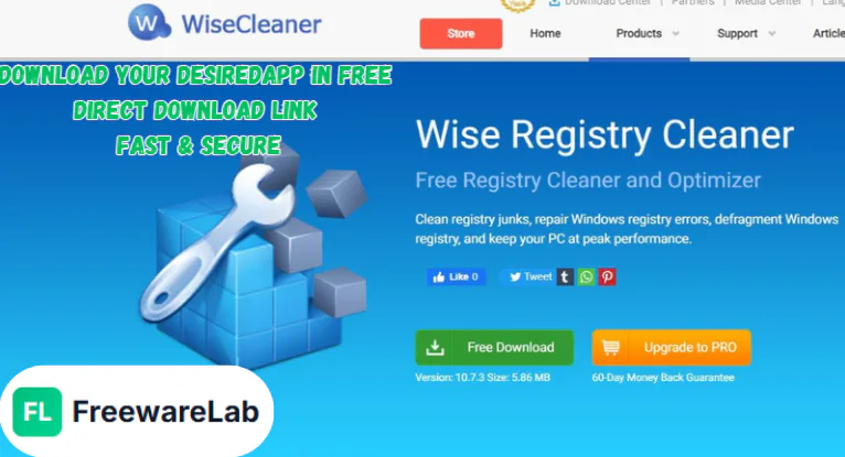 Wise Registry Cleaner Pro