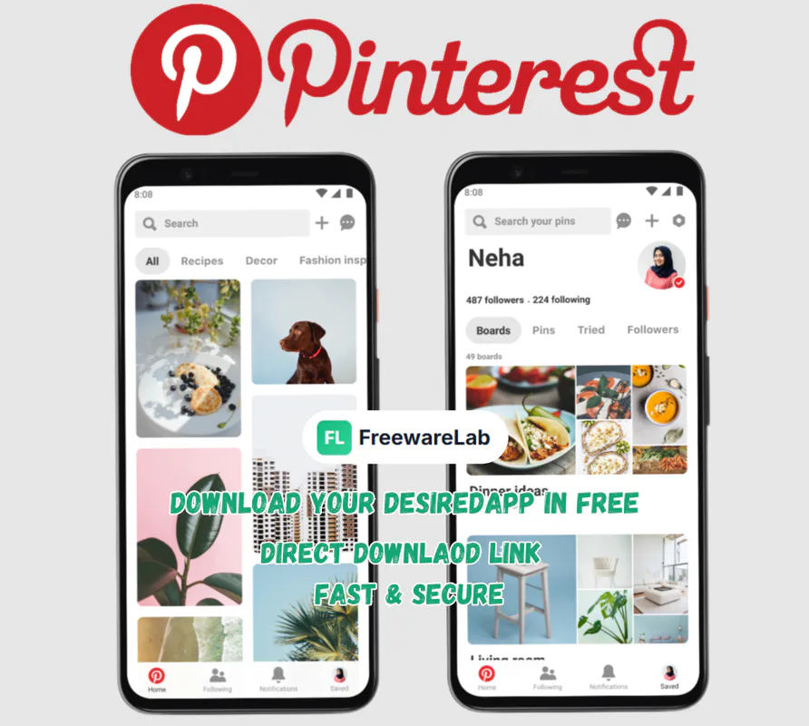pinterest mod apk download