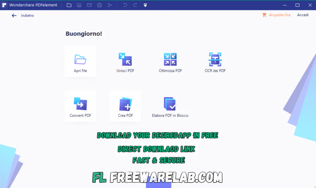 Wondershare PDFelement for Windows