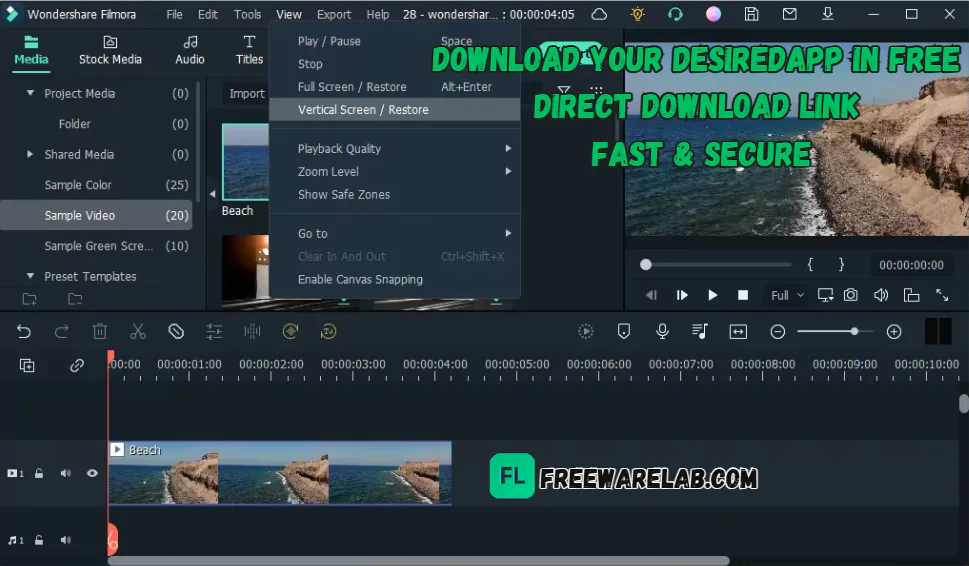 Filmora Portable for PC