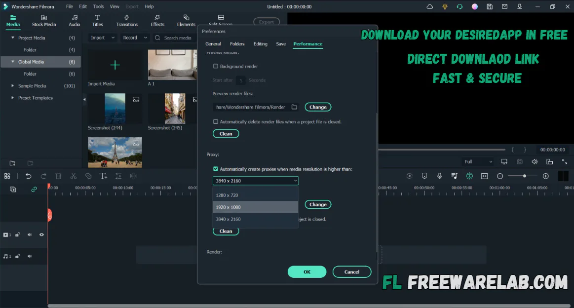 Wondershare Filmora for windows