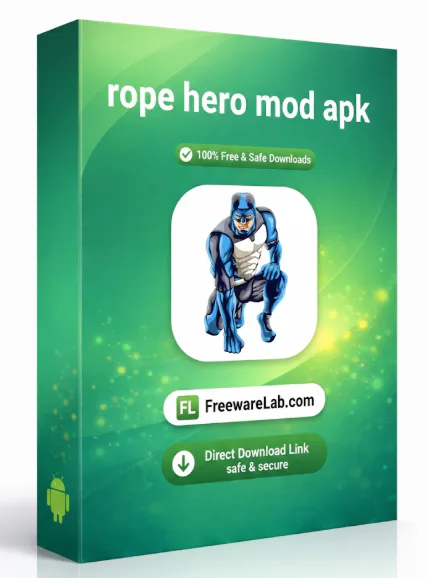 Rope Hero: Vice Town MOD APK 7.0.2 Free Unlimited Money 2026 icon