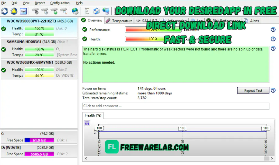 Hard Disk Sentinel Pro for PC