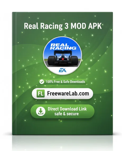 Real Racing 3 MOD APK 14.0.1 Free (Unlimited Money / Cars) 2026 icon