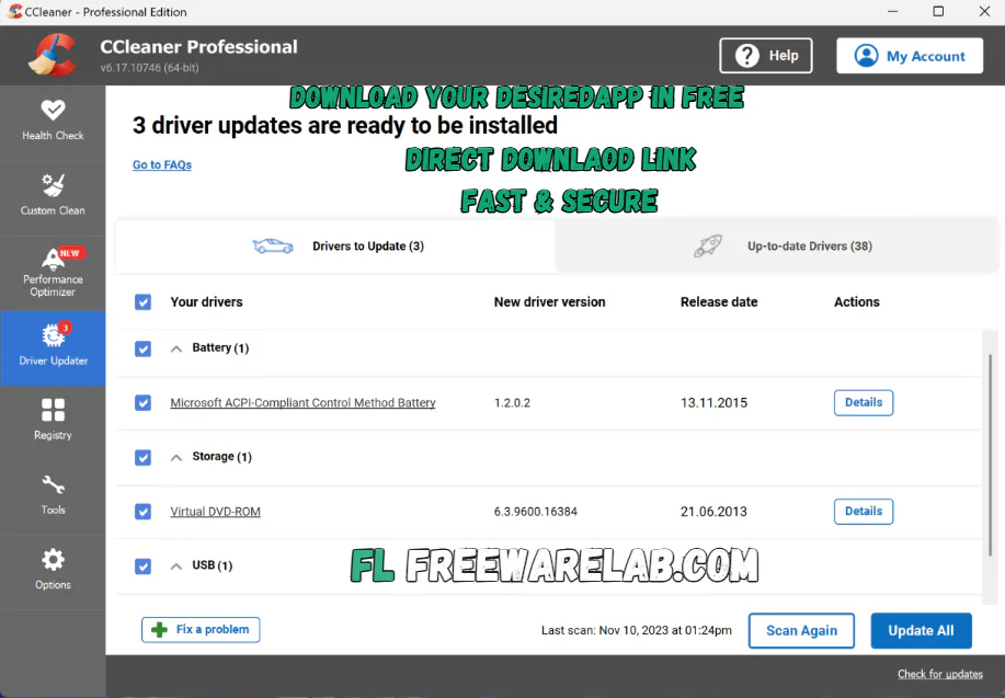 ccleaner pro for windows