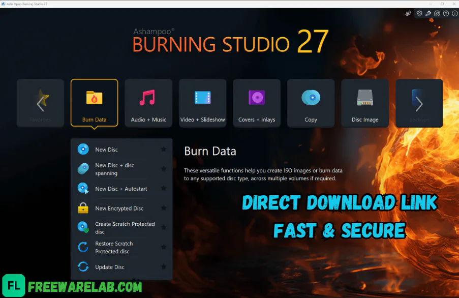 Ashampoo Burning Studio Free