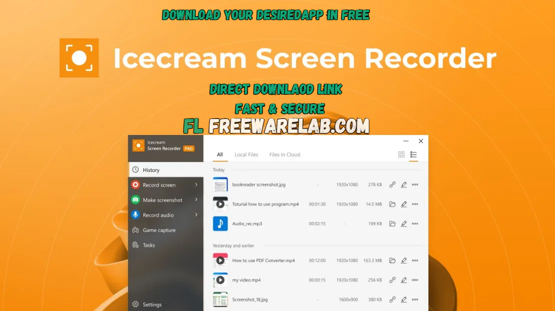 IceCream Screen Recorder for windows