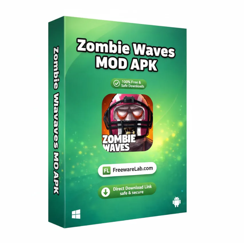 Zombie Waves MOD APK 4.4.4 Latest Version Free 2026 icon