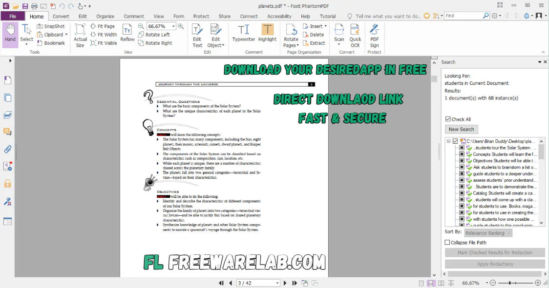 Foxit PhantomPDF for windows