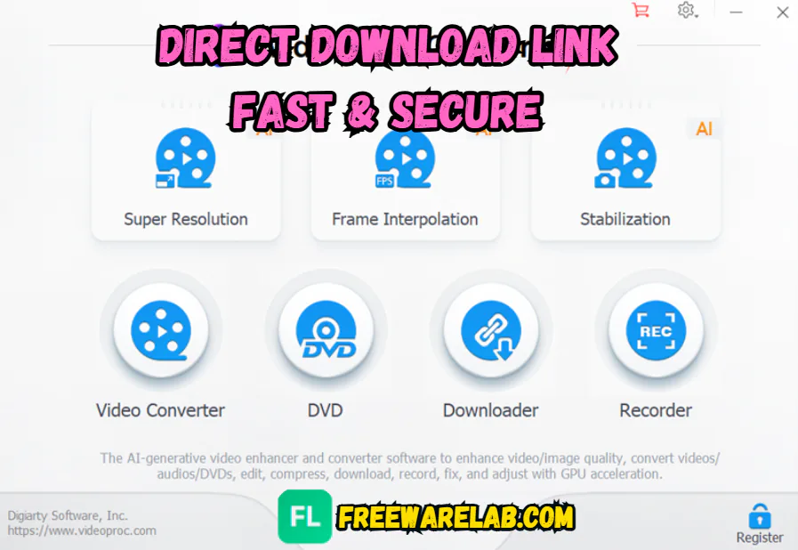 VideoProc Converter AI Free