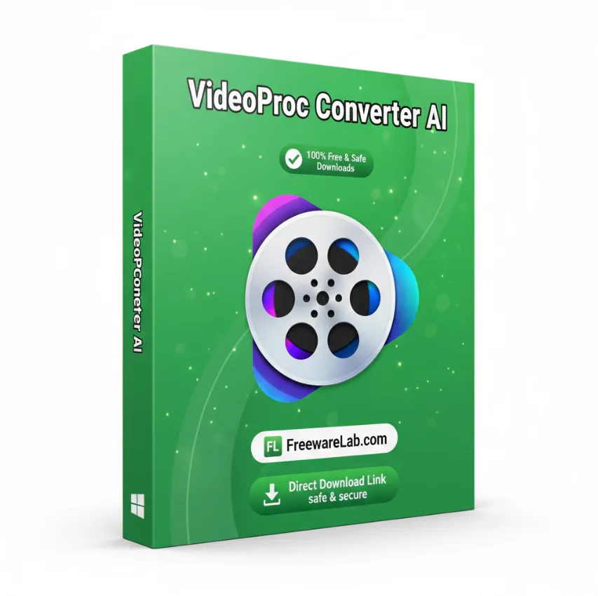 VideoProc Converter AI 8.8.0 Download for Windows 2026 - Free download for Windows