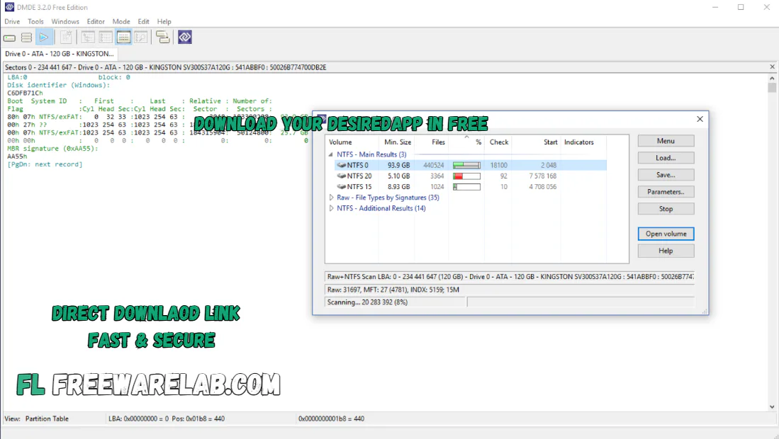 dmde data recovery for windows