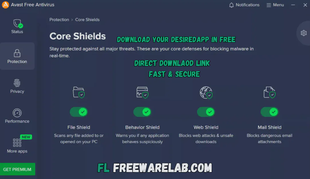 Avast Premium Security for windows