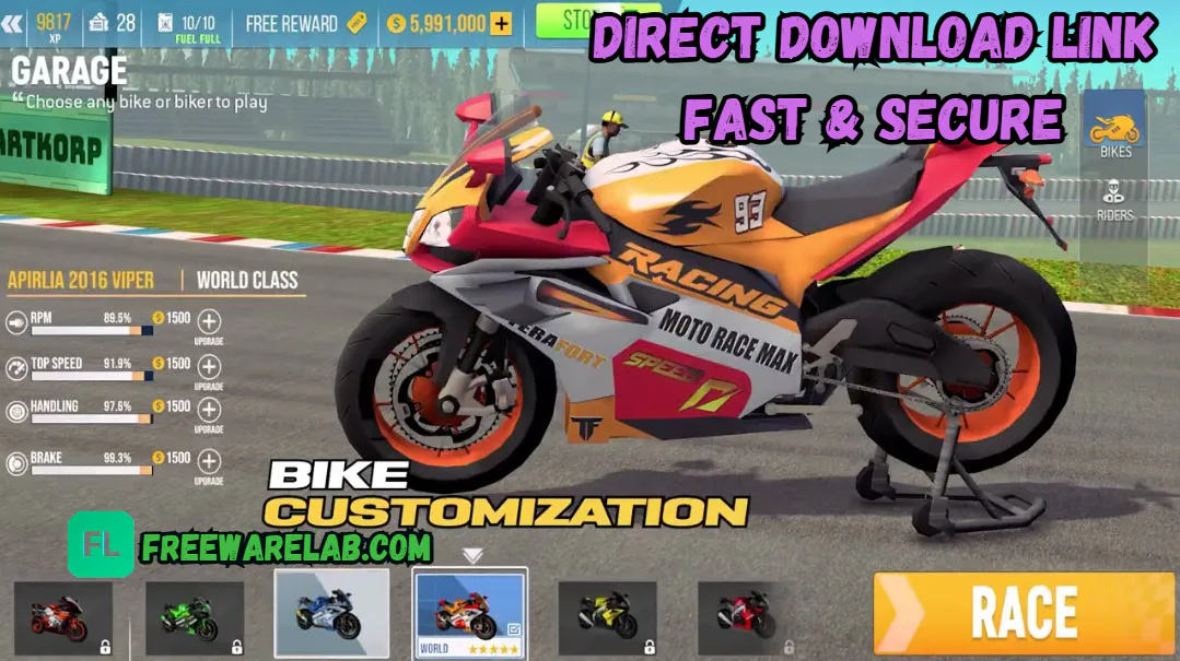 Racing Moto MOD APK Download