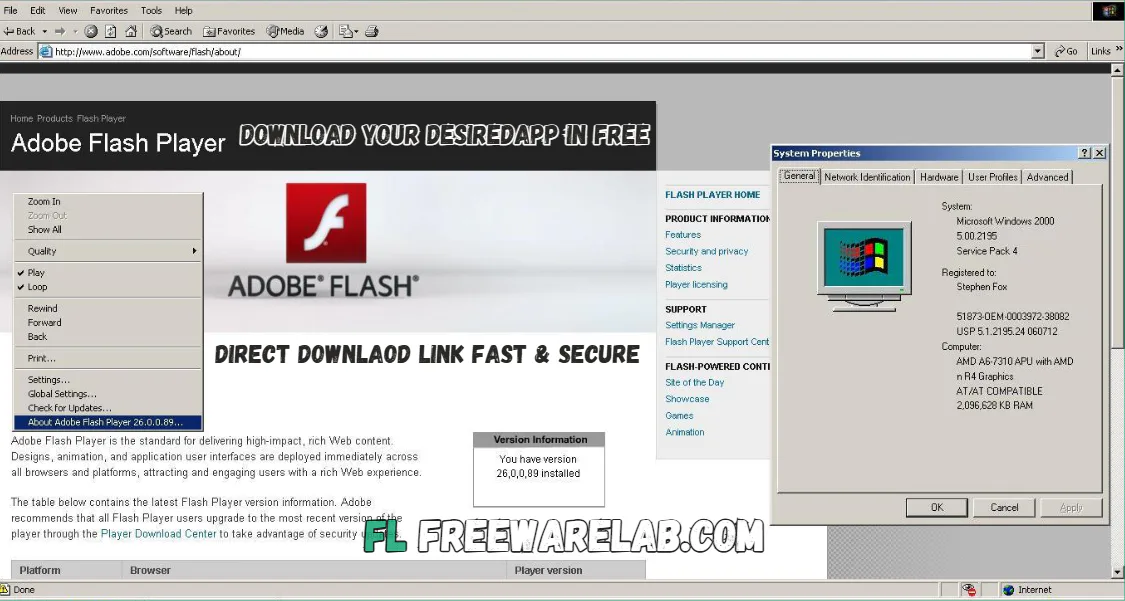 Adobe Flash Player
