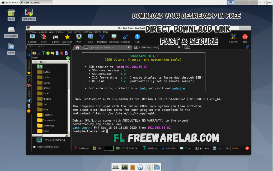 MobaXterm for windows