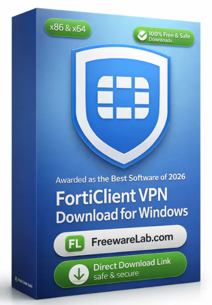 FortiClient VPN Download for Windows 7.4.5 Free (2026) icon