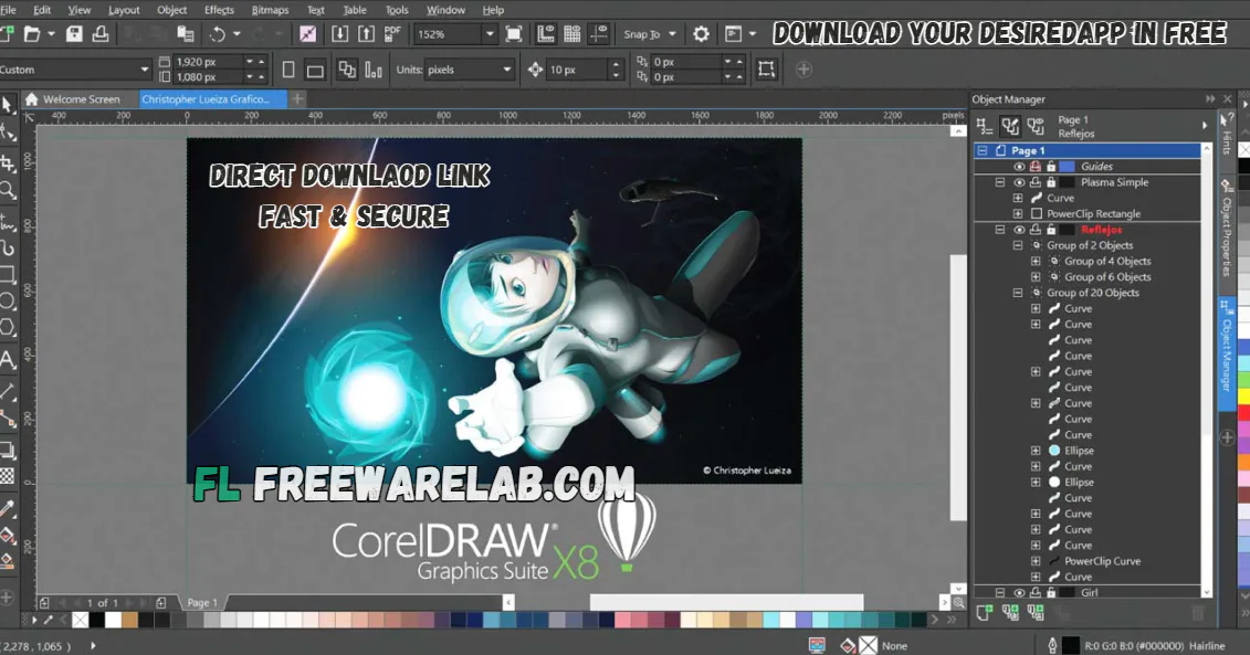CorelDRAW X8 download for windows