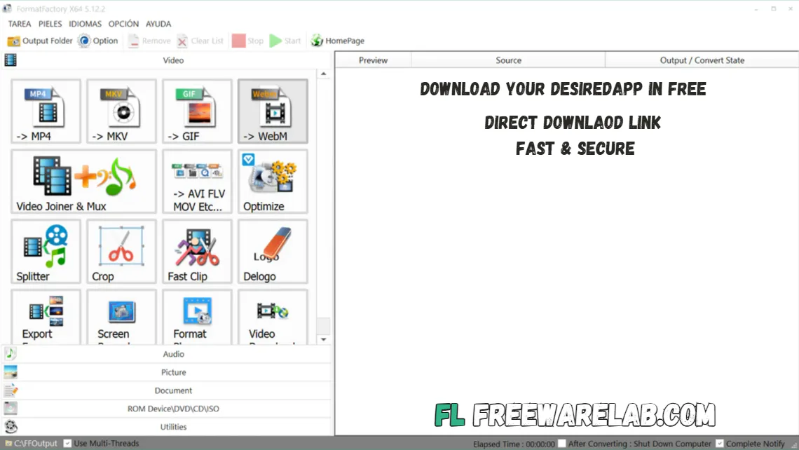 Format Factory download