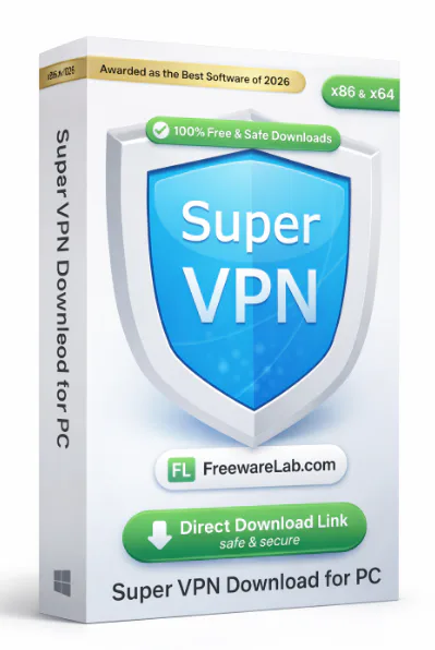 Super VPN Download for PC 3.1.2 Free VPN (2026)