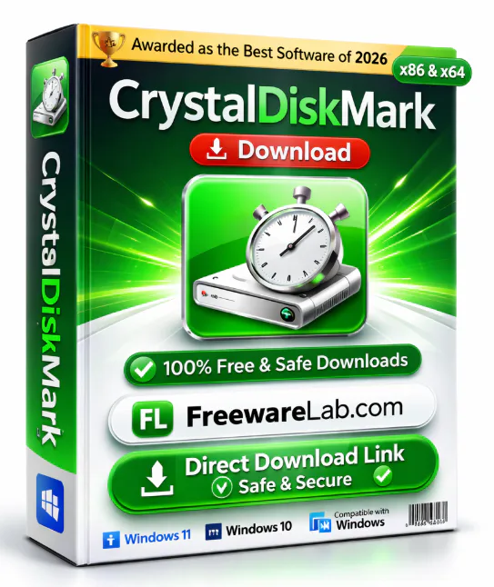 CrystalDiskMark Download 9.0.2 for Windows (2026) - Free download for Windows