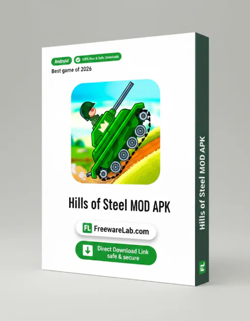 Hills of Steel MOD APK 8.6.1 Free (UNLIMITED COINS/GEMS) 2026