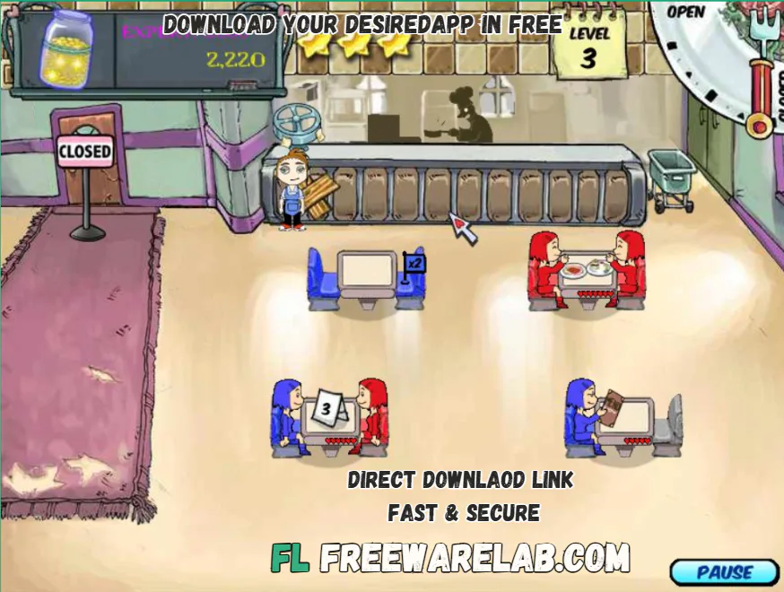 Diner Dash for windows