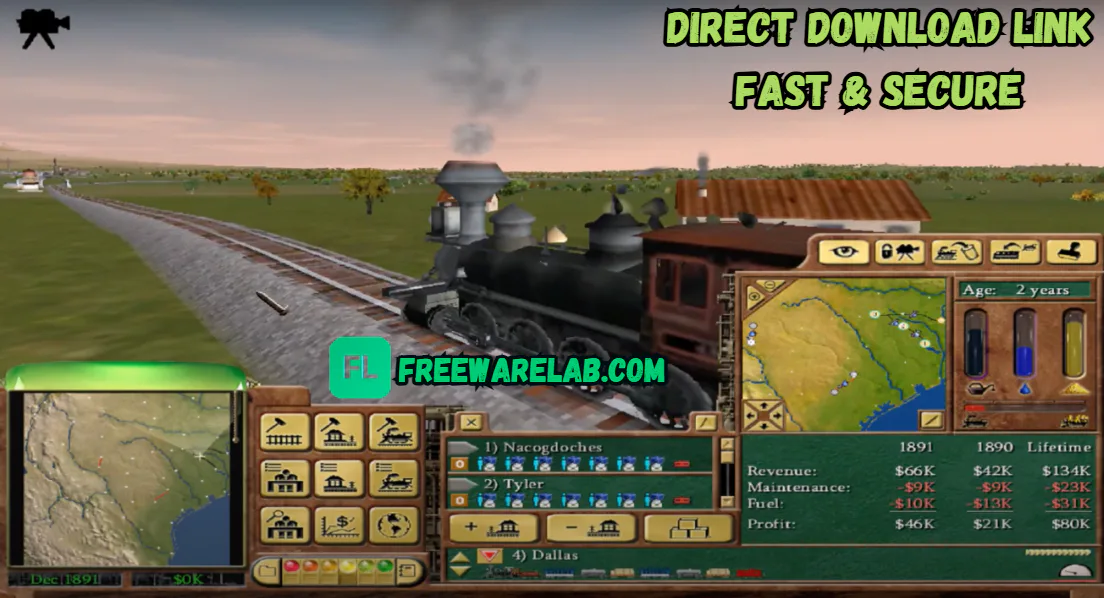 Railroad Tycoon 3 Download