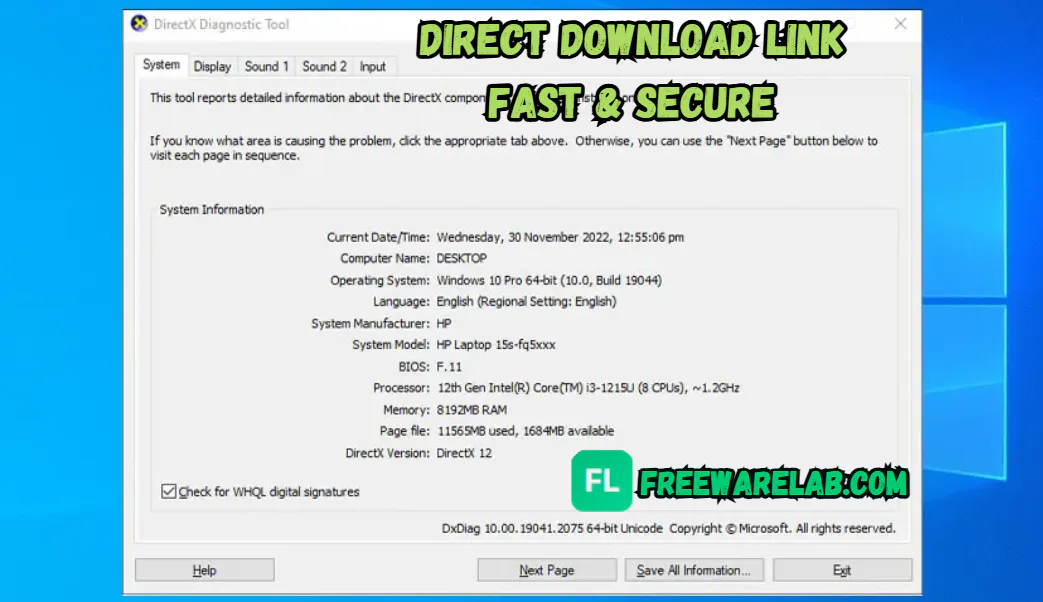DirectX 12 Download Free