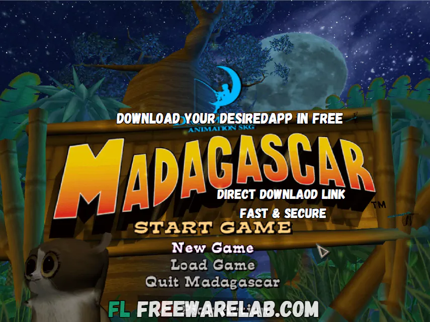 Madagascar PC game