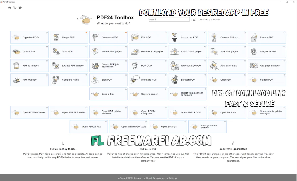 PDF24 Creator download