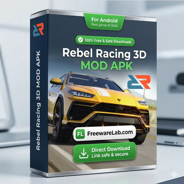 Rebel Racing 3D MOD APK 27.03.19 Free (UNLIMITED MONEY) 2026 - Free download for Android Games