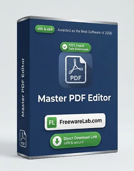 Master PDF Editor 5.9.98 Download for Windows 2026 - Free download for Windows