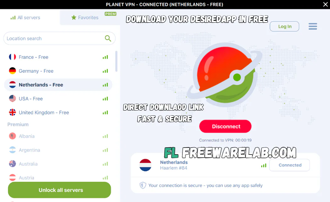 Planet VPN download