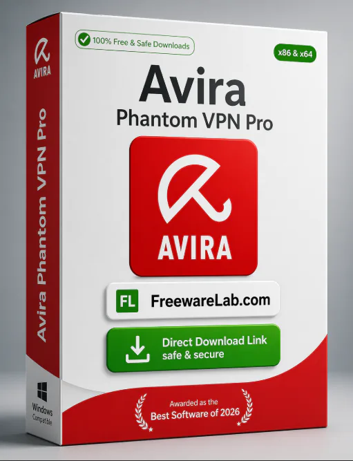 Avira Phantom VPN Pro 2.46.1.19448 For Windows (2026) - Free download for Windows