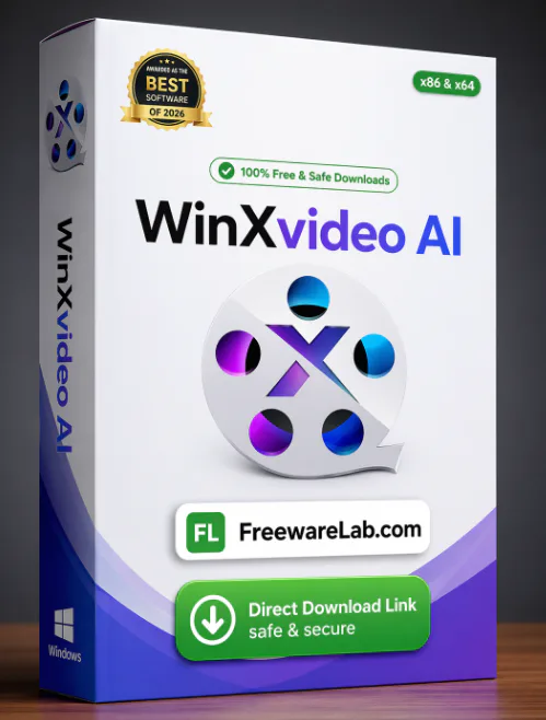 Winxvideo AI 4.9 Video Enhancer For Windows (2026) - Free download for Windows