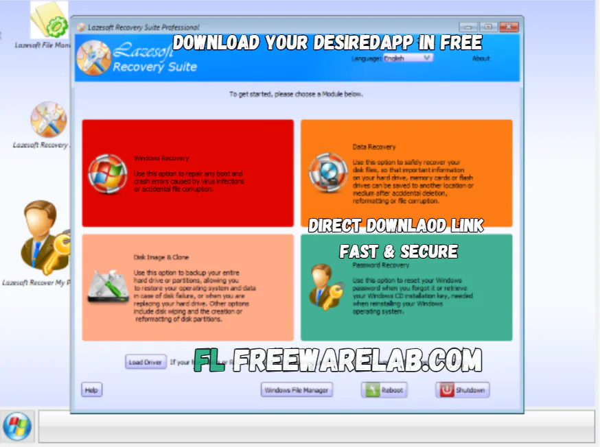 Lazesoft Recovery Suite