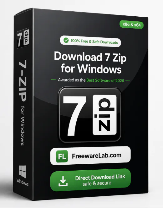 Download 7-Zip for Windows 26.01 - Free download for Windows