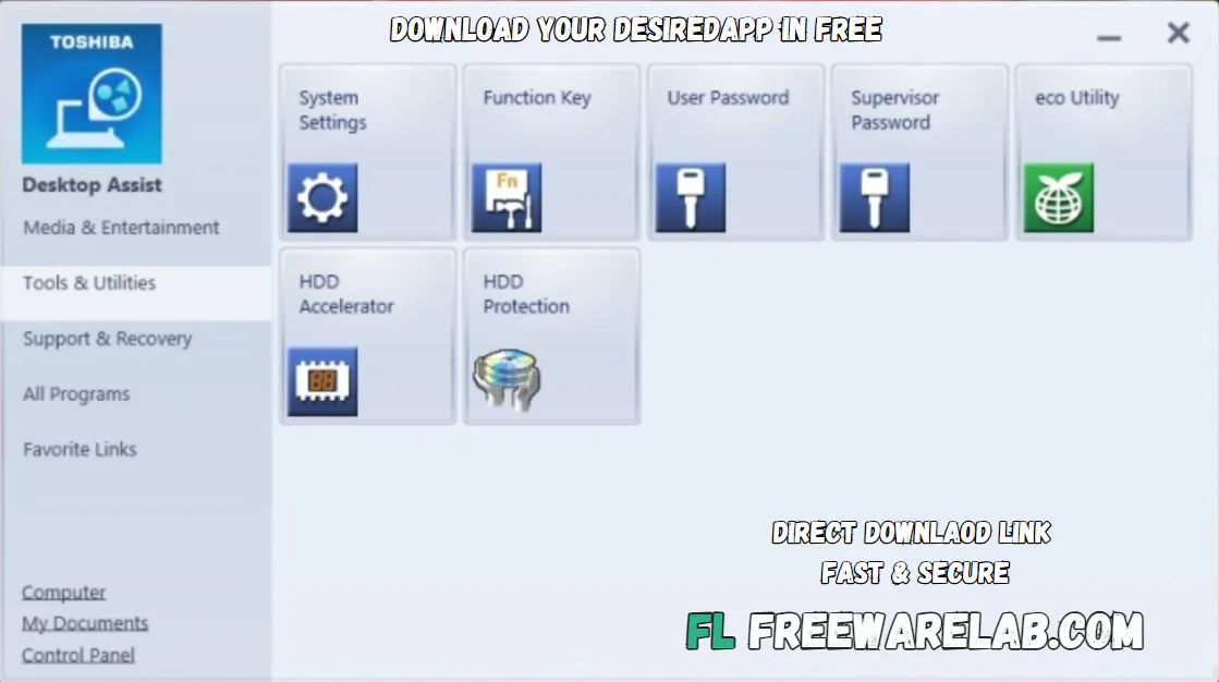 toshiba bios setup utility download