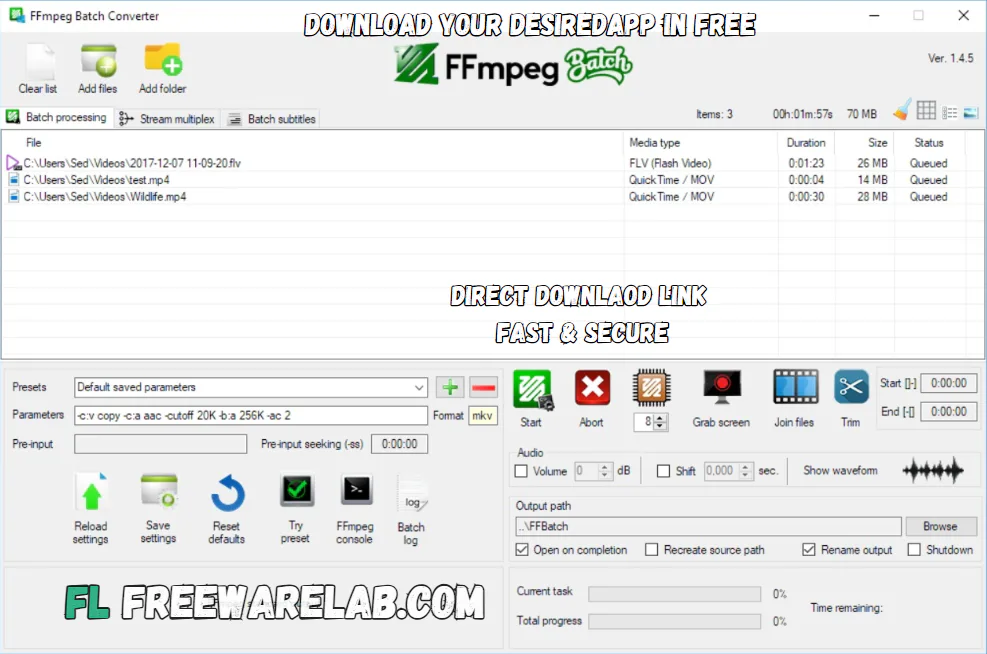 FFmpeg free Download