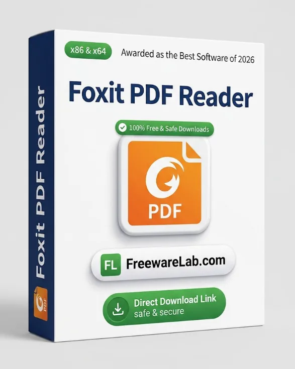 Foxit PDF Reader 14.0.4.33508 Download for Windows 2026 icon