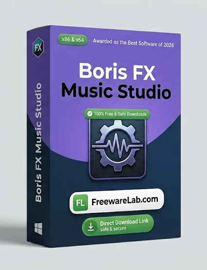 Boris FX Music Studio 2026.0.2 Download for Windows 2026 - Free download for Windows
